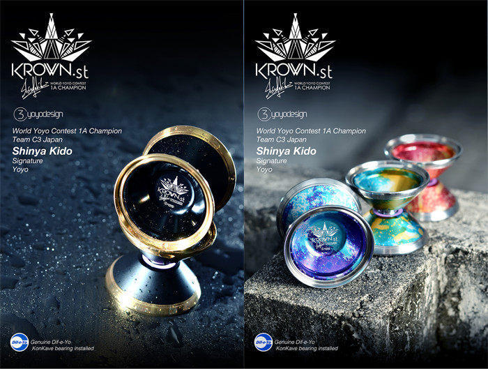 10月21日（水）19時発売！C3yoyodesign 新作KROWN.st (Shion Araya